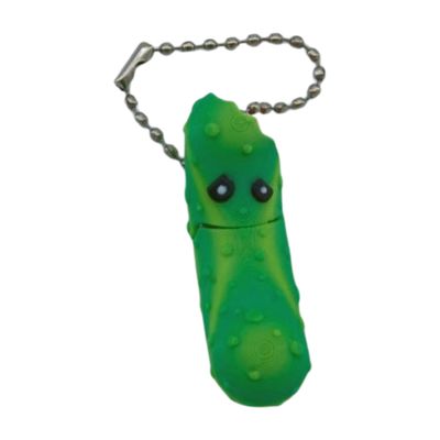 Bitten Pickle Keychain