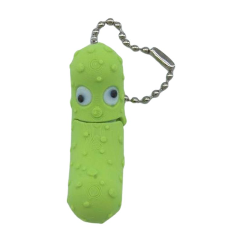 Crazy Pickle Keychain
