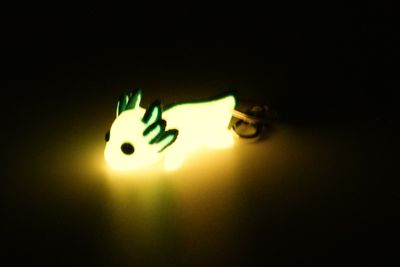 Axolotl "Glow" Keychain