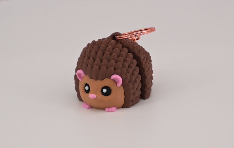 Hedgehog Keychain
