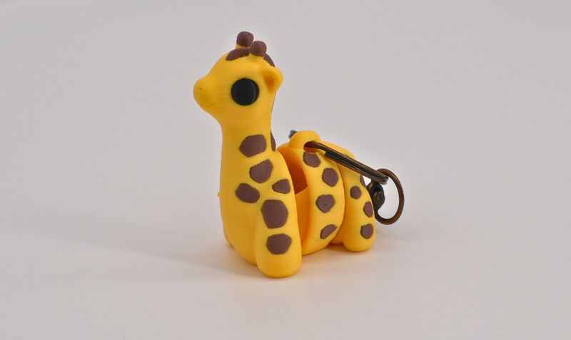 Giraffe Keychain