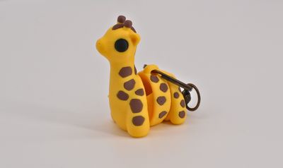 Giraffe Keychain