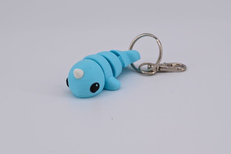 Narwhal Keychain