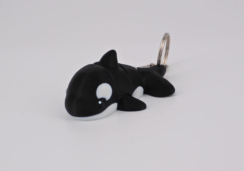 Orca Keychain