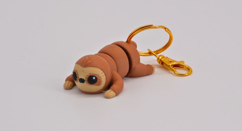 Sloth Keychain