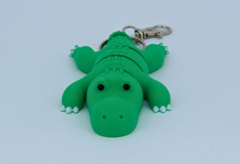 Crocodile Keychain