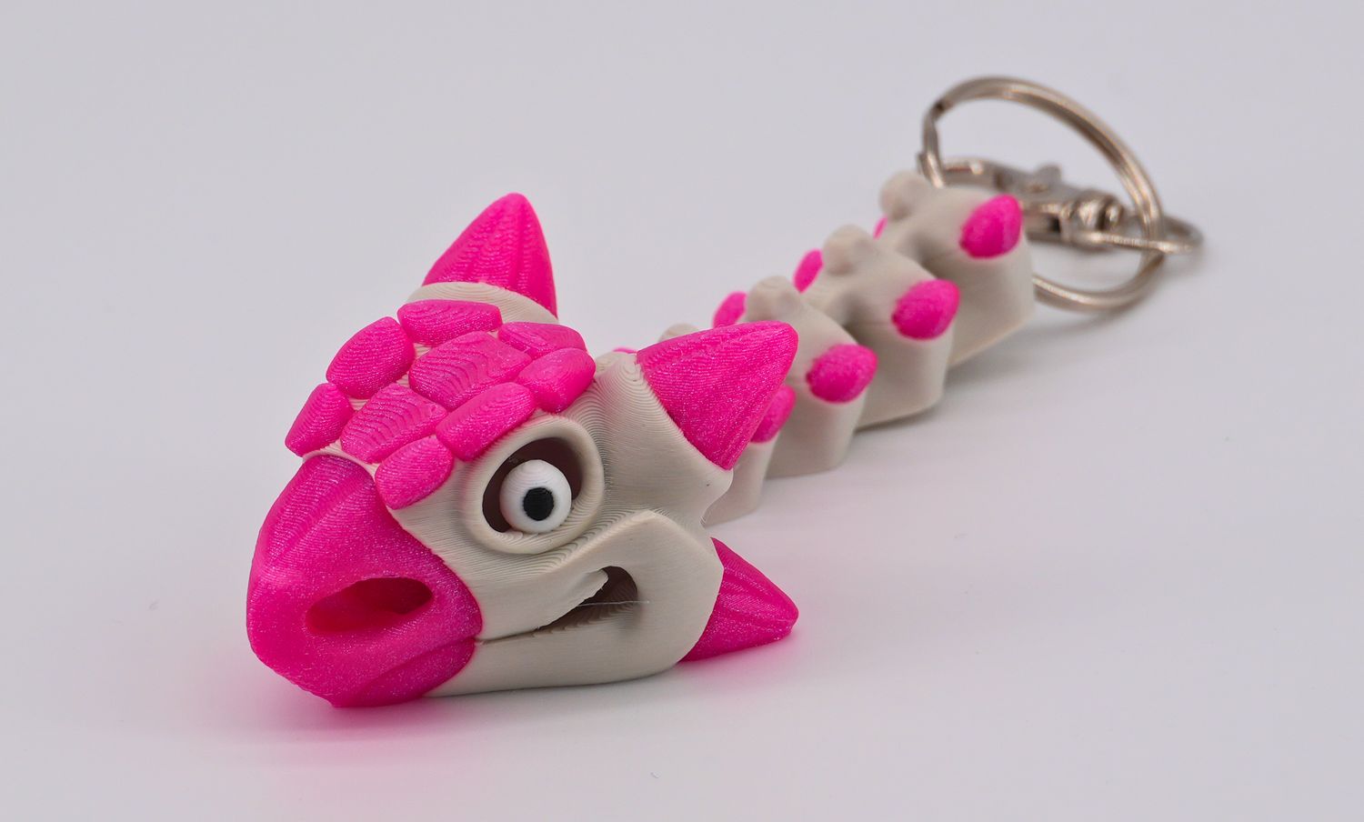 Ankylosaurus Head Keychain