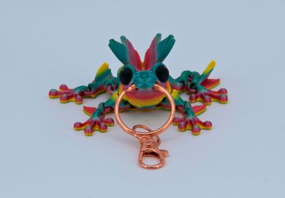 Flutter Frog Keychain