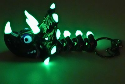 Triceratops &quot;Glow&quot; Keychain