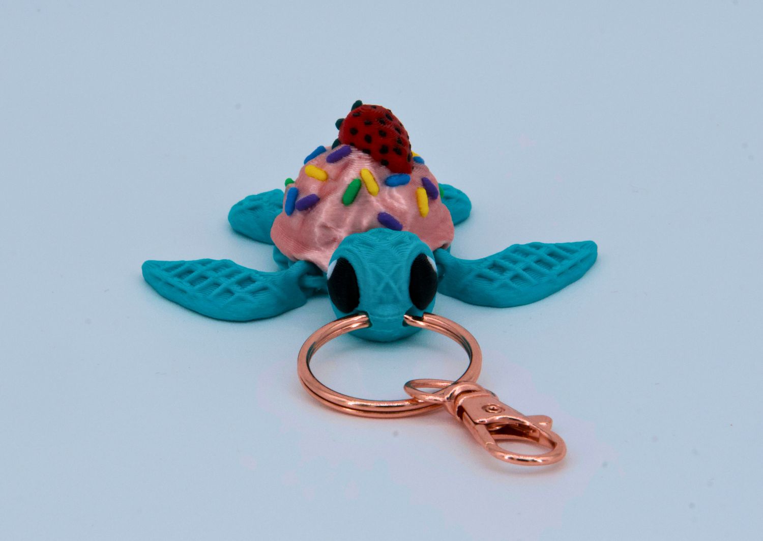 Turtle &quot;Desertle&quot; Keychain