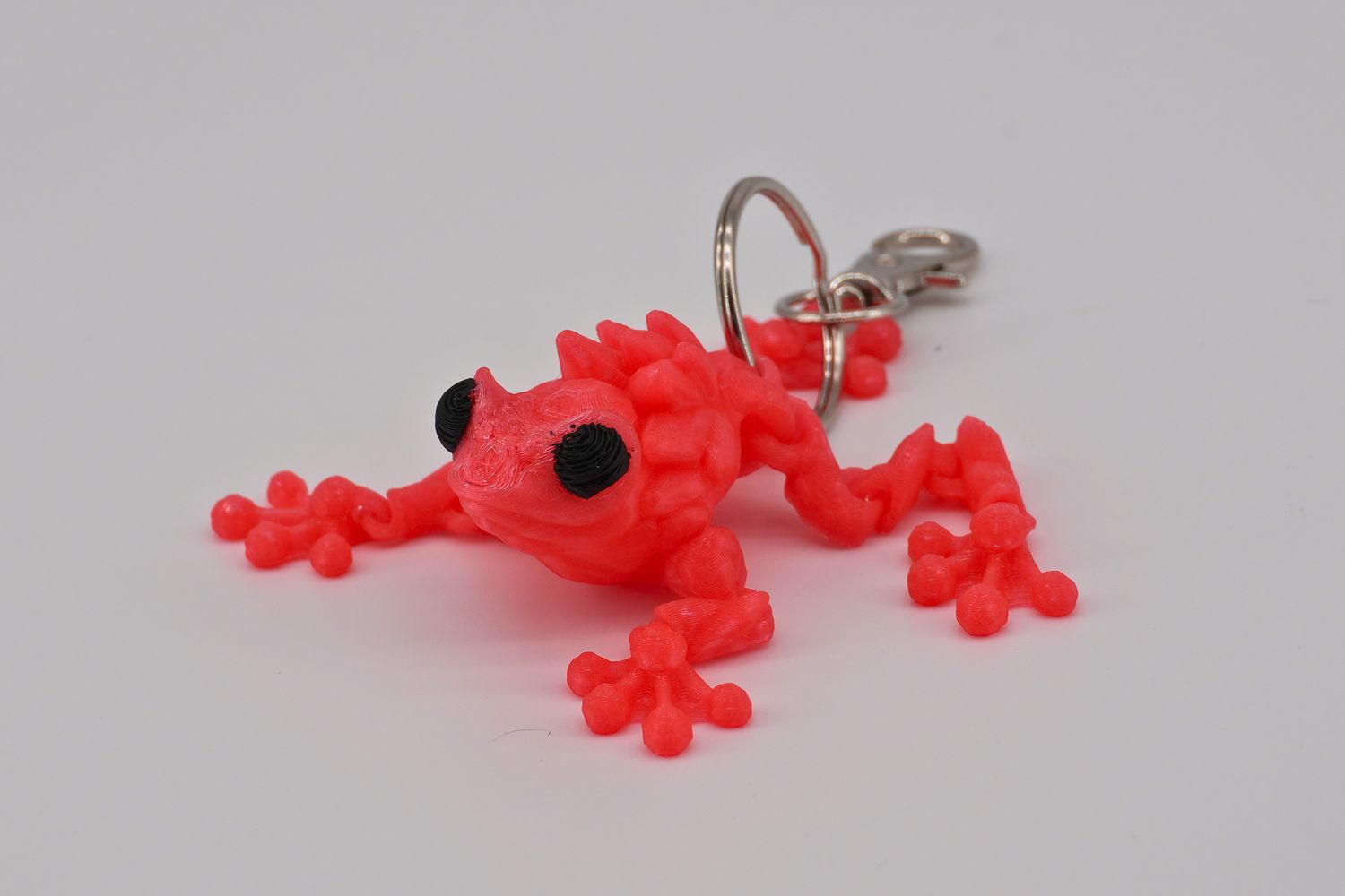 Crystal Frog Glow Keychain