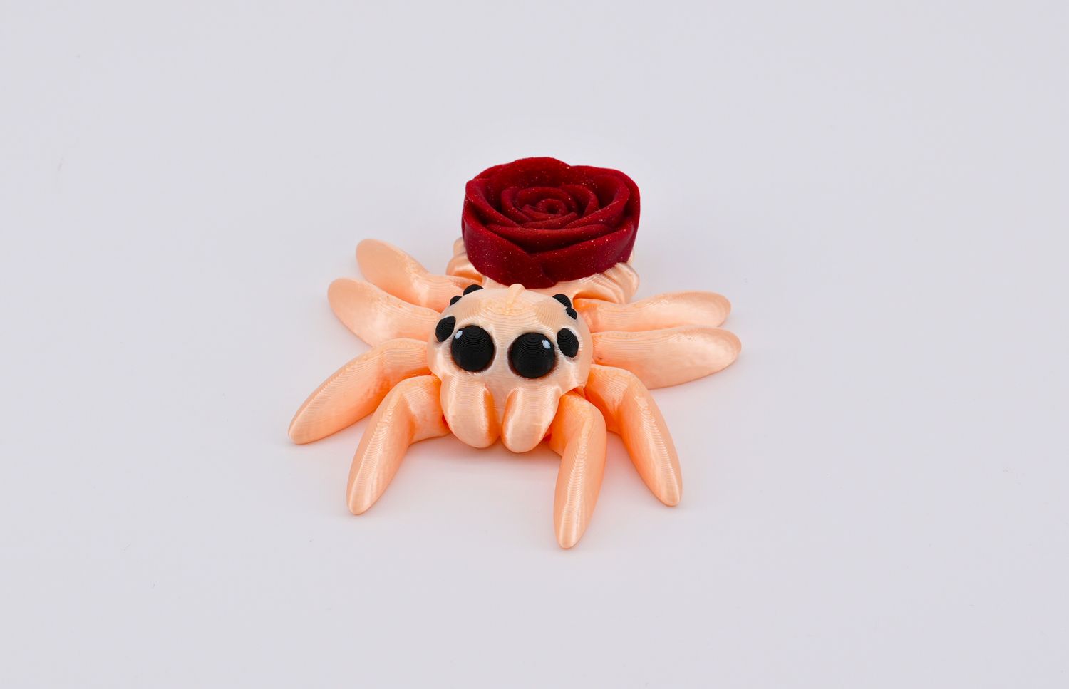 Rose Spider Figurine