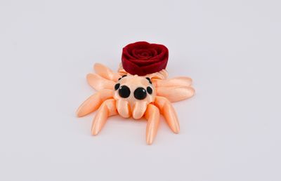 Rose Spider Figurine