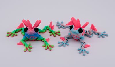 Flutter Frog Figurine