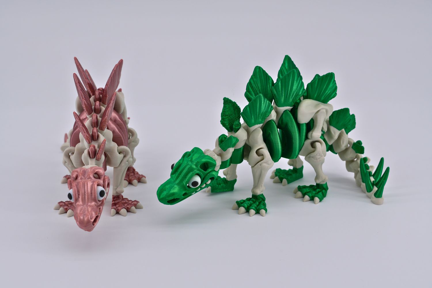Skeletal Stegosaurus Dinosaur