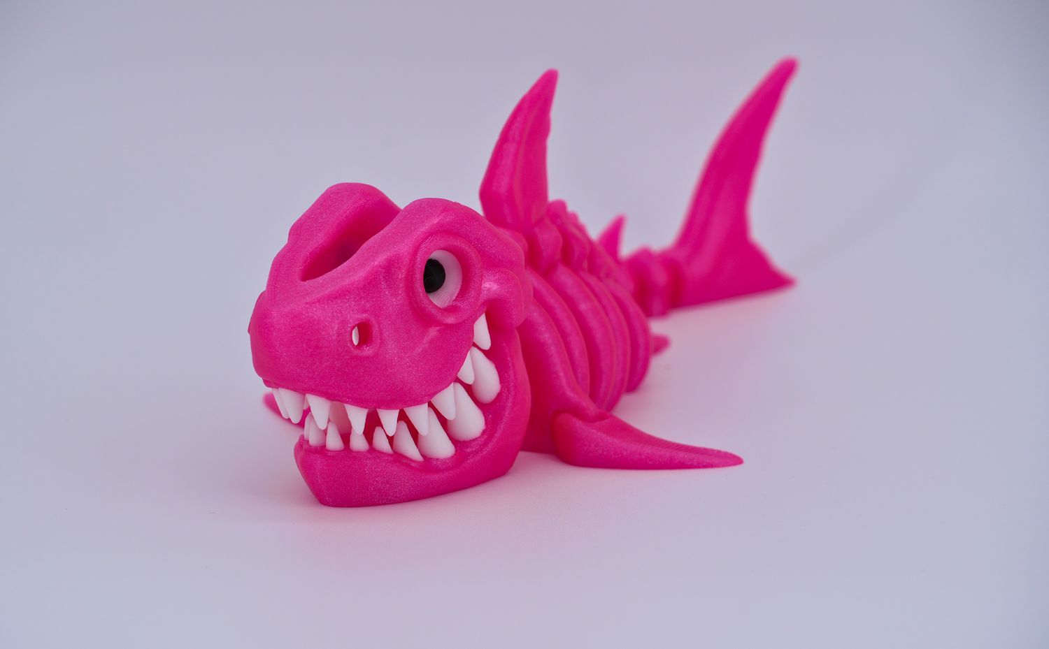 Skeletal Shark Figurine
