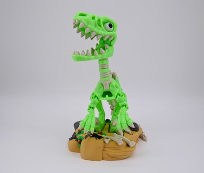 Velociraptor Large - Glow
