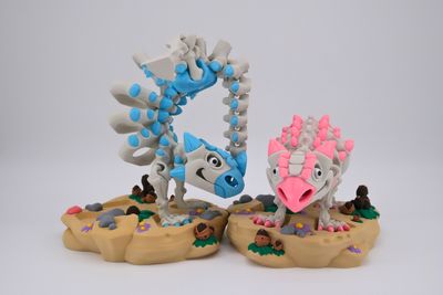Ankylosaurus Large - Glow