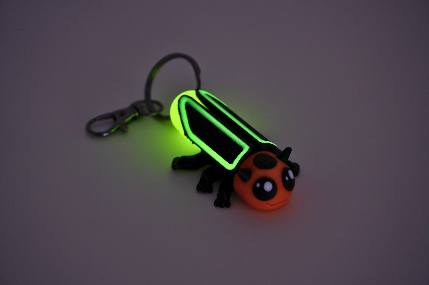 Glow Firefly Keychain