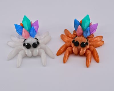 Crystal Spider Figurine