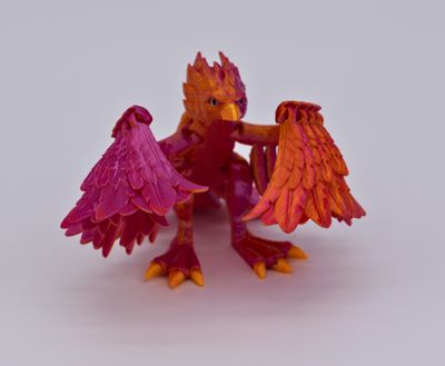 Flaiming Phoenix Figurine
