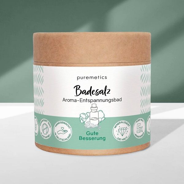 Badesalz &#39;Gute Besserung&#39;