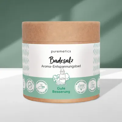 Badesalz &#39;Gute Besserung&#39;