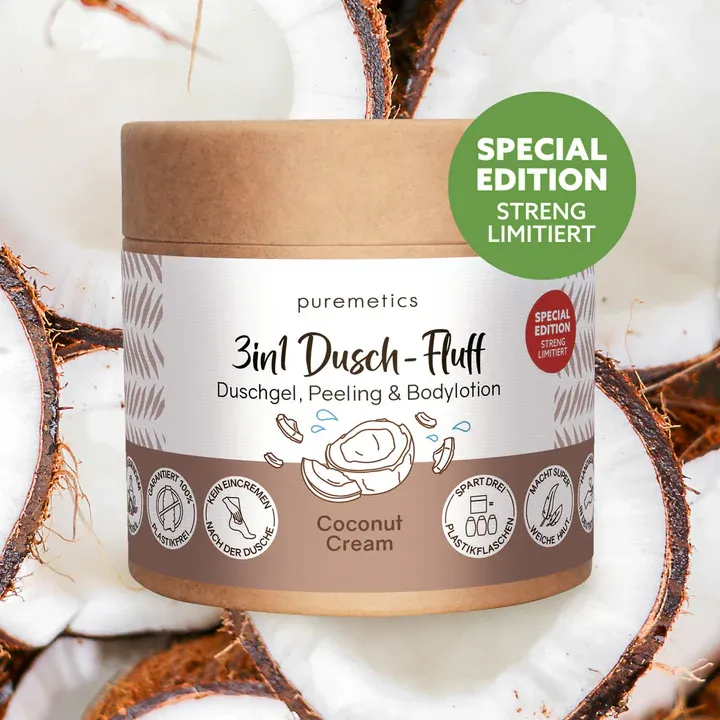 3in1 Dusch-Fluff &#39;Coconut-Cream&#39;