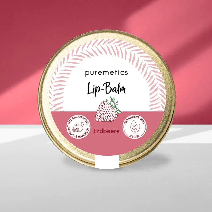 Lip Balm &#39;Erdbeere&#39;