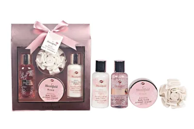 Beauty-Geschenkbox – Rosen-Duschset – Bloomfield-Kollektion