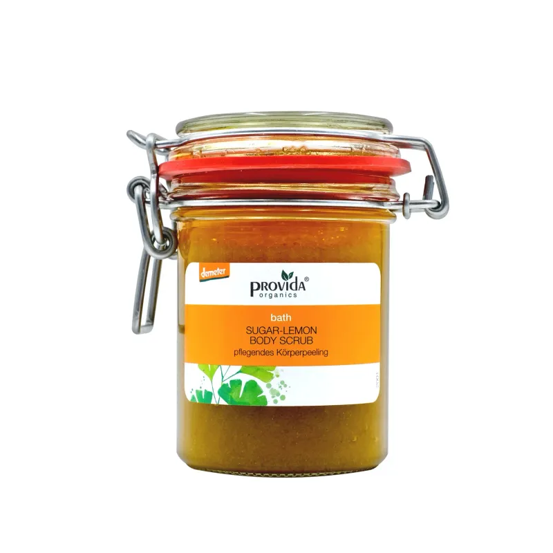 Sugar-Lemon Body Scrub (Zucker-Zitronen Körperpeeling)