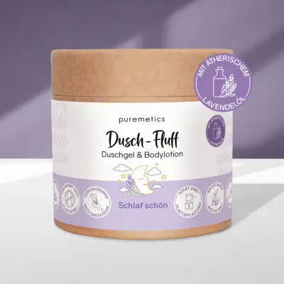 Puremetics - Dusch-Fluff &#39;Schlaf schön&#39;