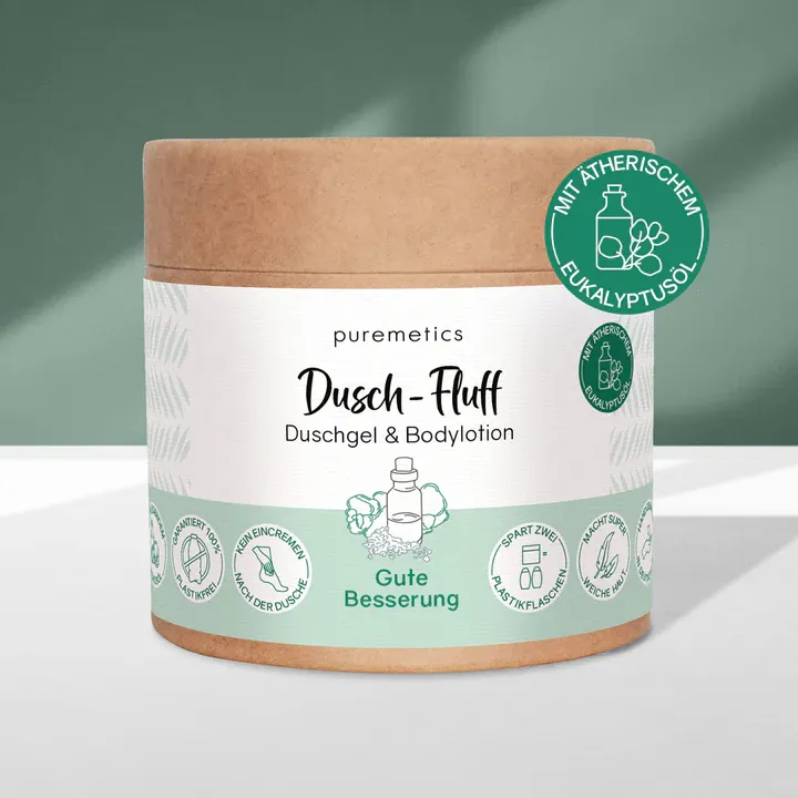 Puremetics - Dusch-Fluff &#39;Gute Besserung&#39;