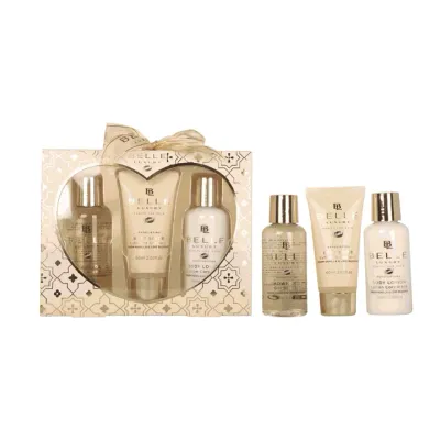 Belle Luxury In Gold – Goldenes Badeset - 3-teilig