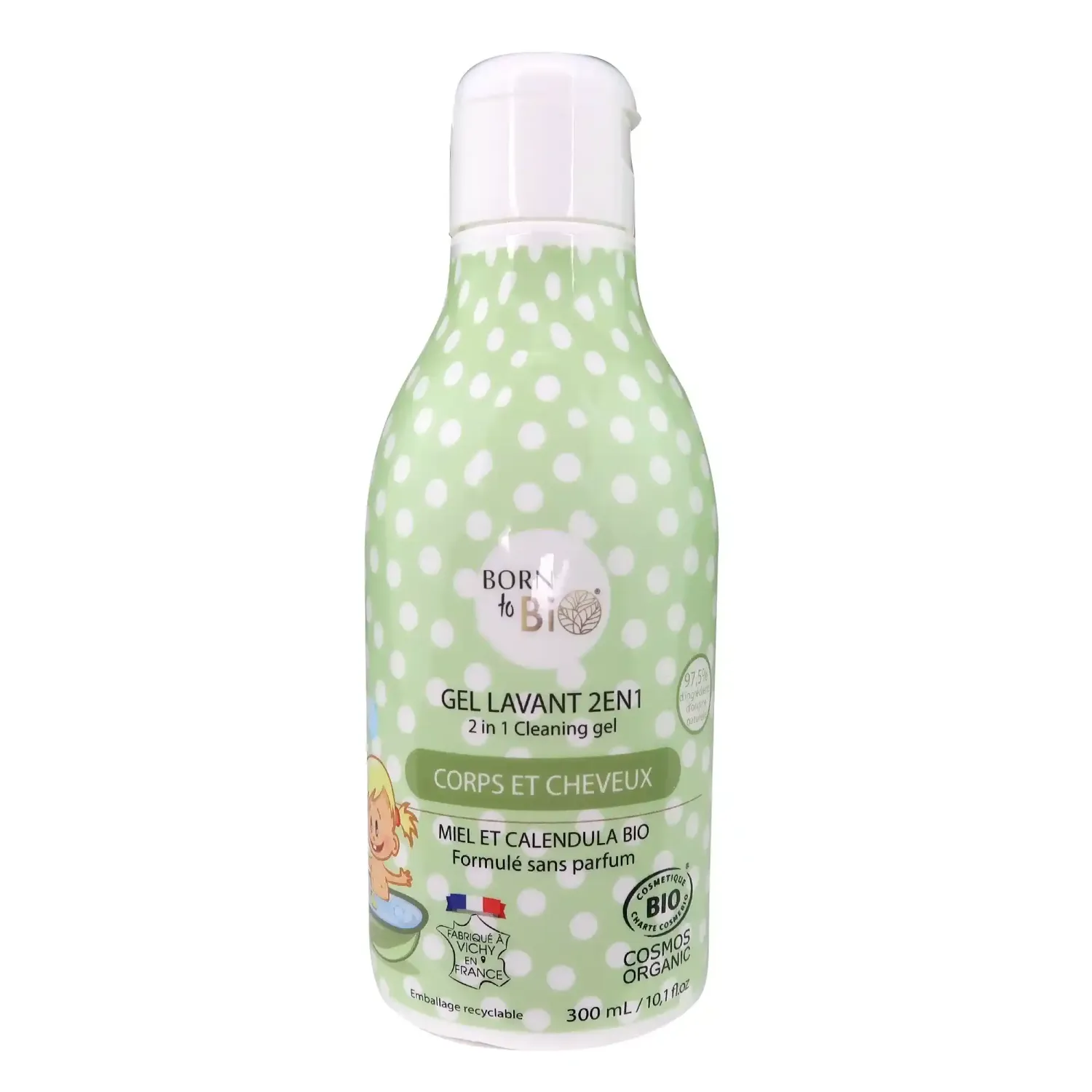 Born to Bio - 2 in 1 Baby Waschgel - Bio-zertifiziert