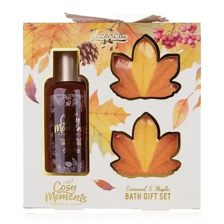 Accentra - Badeset COSY MOMENTS Caramel &amp; Maple Duft