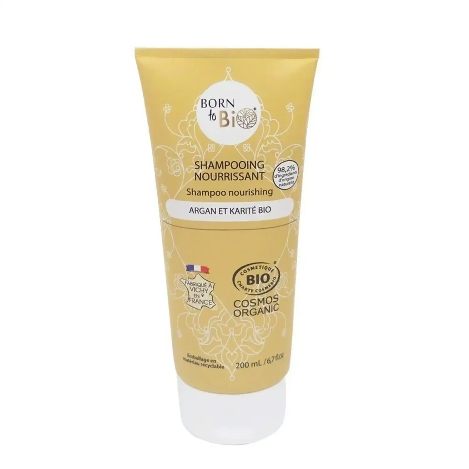 Born to Bio - Pflegendes Argan- und Shea-Shampoo – Bio zertifiziert