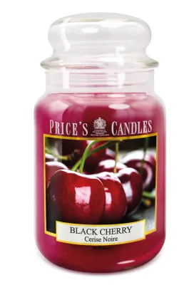Duftkerze Prices Candles - Black Cherrry 630g