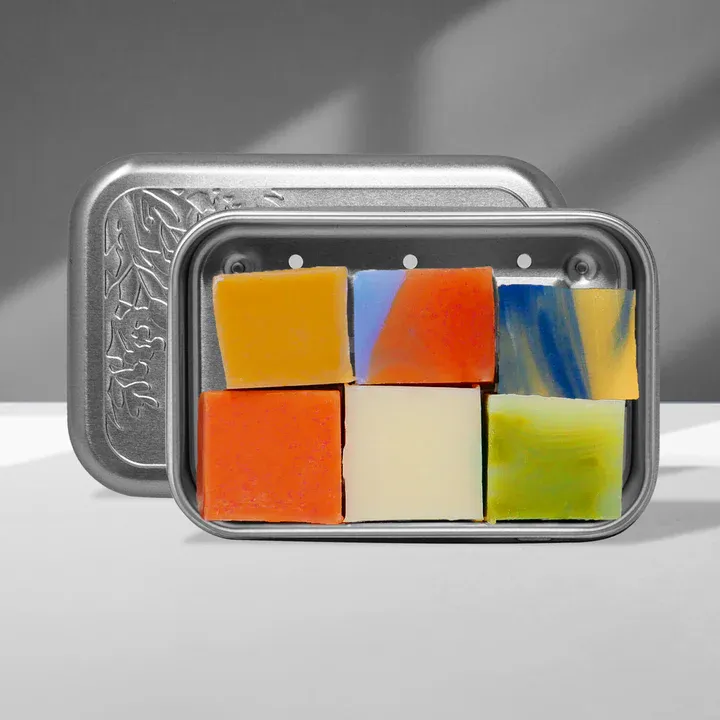 Puremetics - Testbox 'Seifenminis mit Seifenbox Silber'