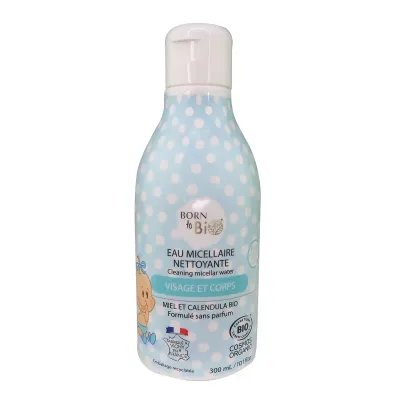 Born to Bio - Mizellen-Reinigungswasser für Babys – Bio-zertifiziert Born to Bio - Mizellen-Reinigungswasser für Babys – Bio-zertifiziert