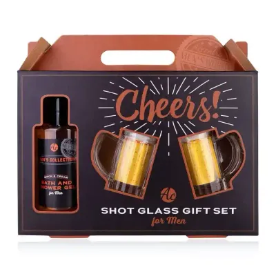 Accentra -Geschenkset mit Mini-Bierkrug MEN'S COLLECTION