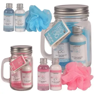 Tea Spa - Gemischtes Badeset - 3-teilig - Im Glas