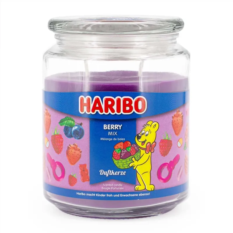 Duftkerze Haribo Berry Mix - 510g Duftkerze Haribo Berry Mix - 510g
