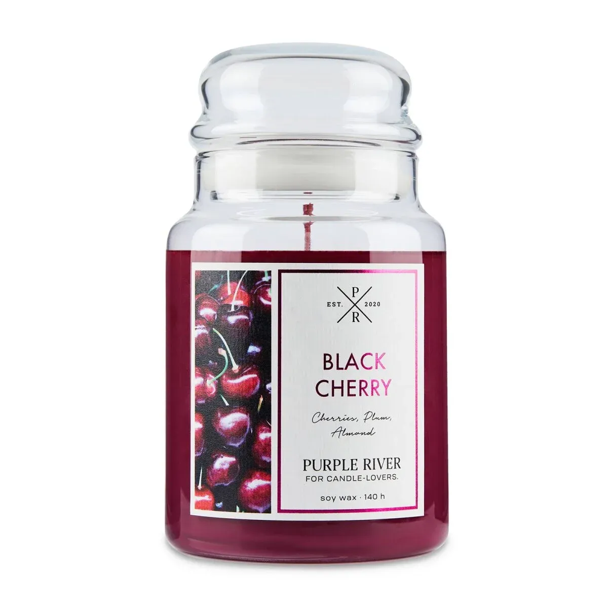 Purple River - Duftkerze Black Cherry - 623g