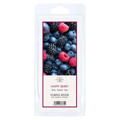 Purple River - Duftwachs Happy Berry - 50g