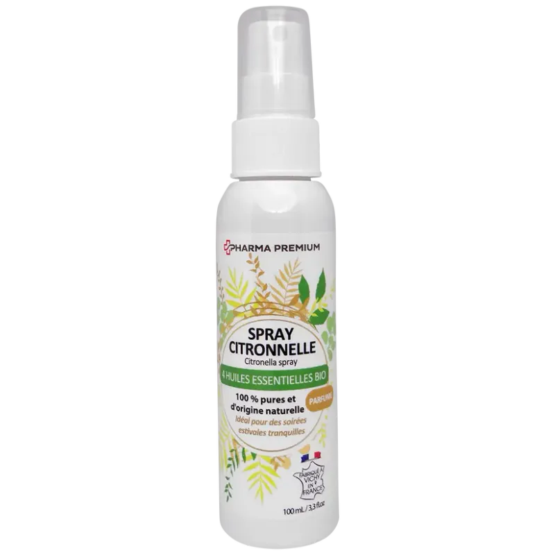 Born to Bio - Zitronengras-Spray mit 4 ätherischen Bio-Ölen Born to Bio - Zitronengras-Spray mit 4 ätherischen Bio-Ölen