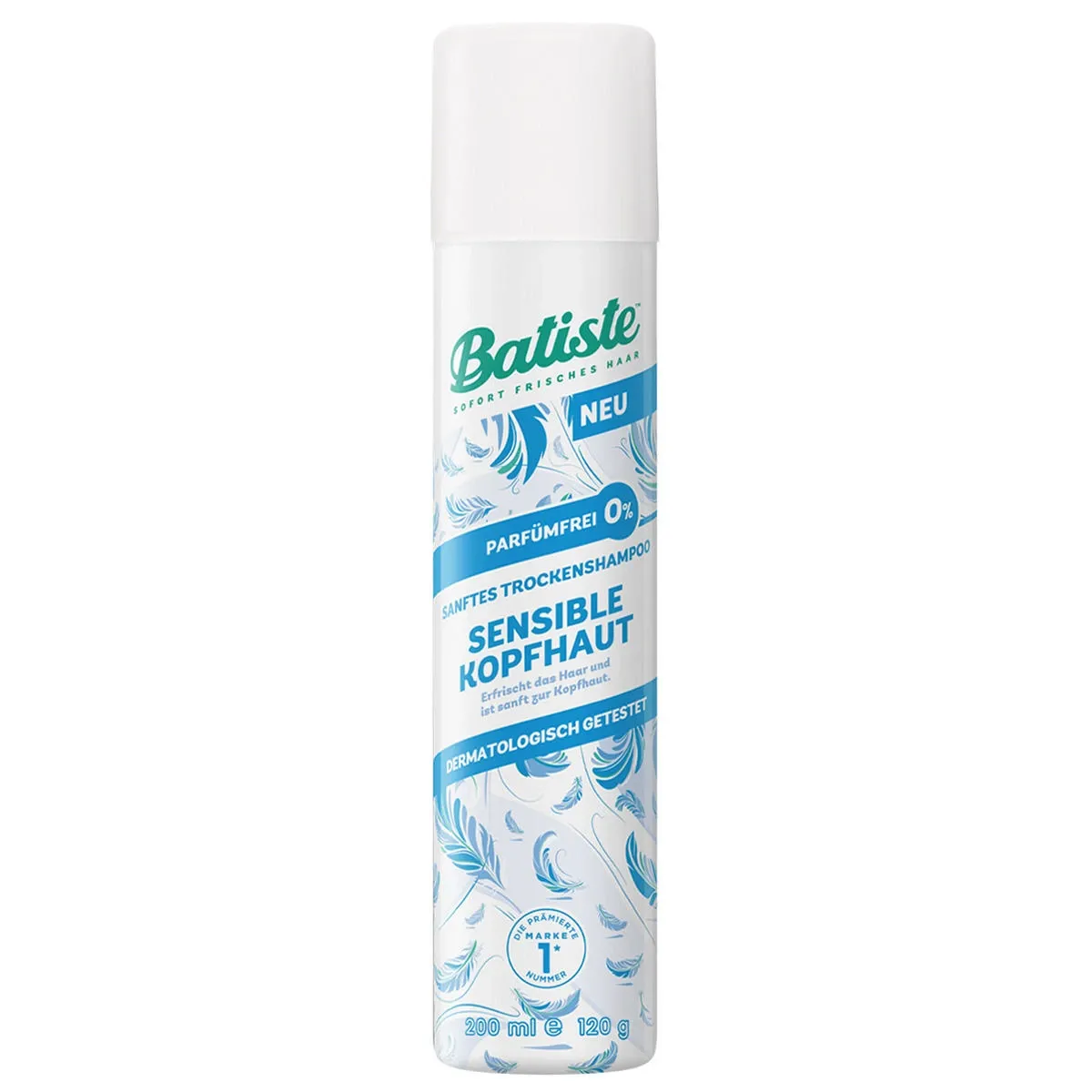 Batiste - Trockenshampoo Sensible Kopfhaut - parfümfrei - 200 ml