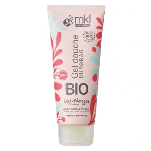 MKL Green Nature - Rückfettendes Duschgel mit Bio-Eselsmilch - 200 ml