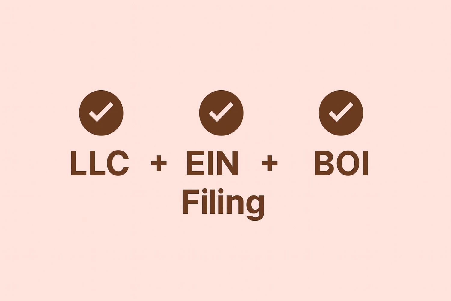 LLC + EIN + BOI Filing