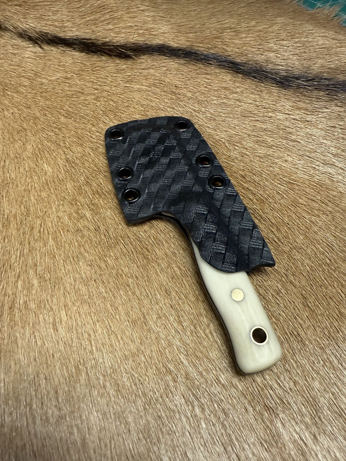 RK Mini Cleaver White Canvas Classic File Taper